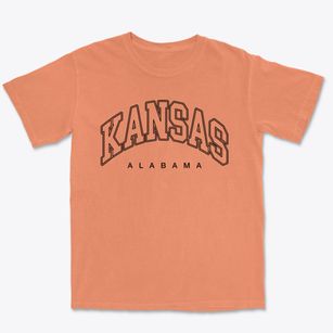 Kansas Alabama Inline Premium Heavyweight T-shirt