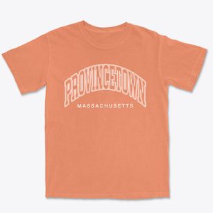 Provincetown Massachusetts Inline Premium Heavyweight T-shirt