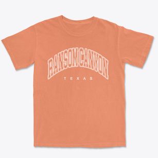 Ransom Canyon Texas Inline Premium Heavyweight T-shirt