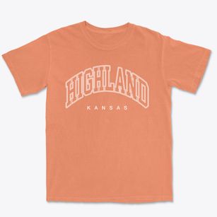 Highland Kansas Inline Premium Heavyweight T-shirt