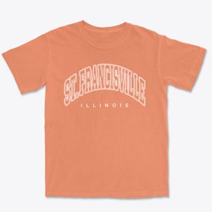 St. Francisville Illinois Inline Premium Heavyweight T-shirt
