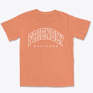 Friendly Maryland Inline Premium Heavyweight T-shirt