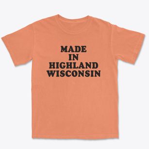 Highland Wisconsin Classic 70s Premium Heavyweight T-shirt
