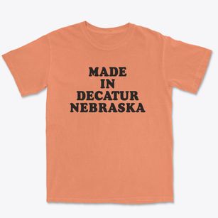 Decatur Nebraska Classic 70s Premium Heavyweight T-shirt