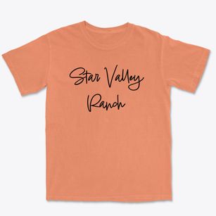 Star Valley Ranch Wyoming Freestyle Premium Heavyweight T-shirt