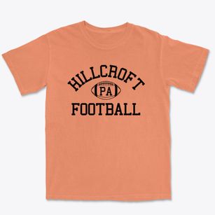 Hillcroft Pennsylvania Football Premium Heavyweight T-shirt