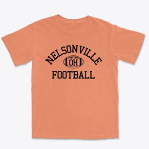 Nelsonville Ohio Football Premium Heavyweight T-shirt
