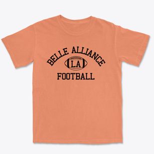 Belle Alliance Louisiana Football Premium Heavyweight T-shirt
