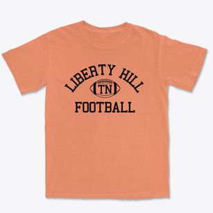 Liberty Hill Tennessee Football Premium Heavyweight T-shirt