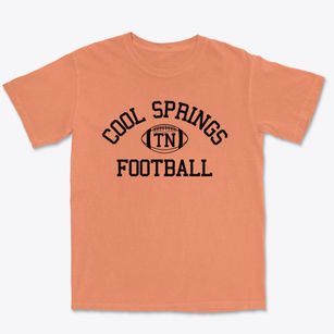 Cool Springs Tennessee Football Premium Heavyweight T-shirt