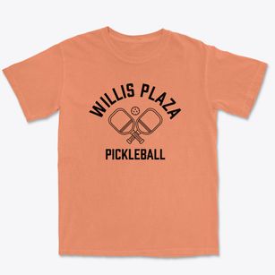 Willis Plaza Georgia Pickleball Premium Heavyweight T-shirt