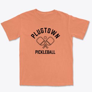 Plugtown Wisconsin Pickleball Premium Heavyweight T-shirt