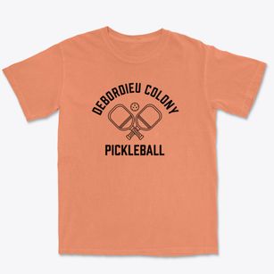 Debordieu Colony South Carolina Pickleball Premium Heavyweight T-shirt