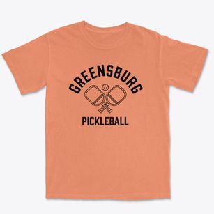 Greensburg Indiana Pickleball Premium Heavyweight T-shirt