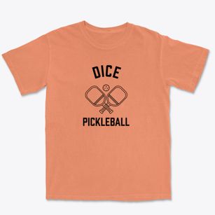 Dice Pennsylvania Pickleball Premium Heavyweight T-shirt