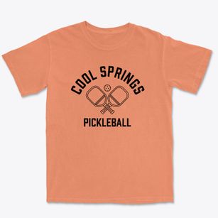 Cool Springs Tennessee Pickleball Premium Heavyweight T-shirt