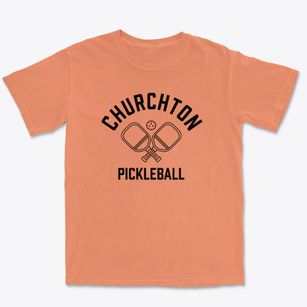 Churchton Maryland Pickleball Premium Heavyweight T-shirt