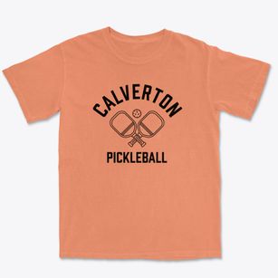 Calverton New York Pickleball Premium Heavyweight T-shirt
