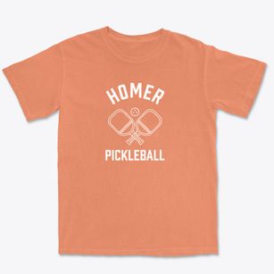 Homer Alaska Pickleball Premium Heavyweight T-shirt