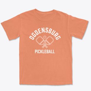 Ogdensburg New York Pickleball Premium Heavyweight T-shirt