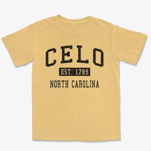 Celo North Carolina Classic Established Premium Heavyweight T-shirt