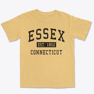 Essex Connecticut Classic Established Premium Heavyweight T-shirt