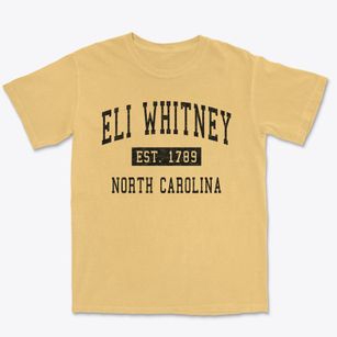 Eli Whitney North Carolina Classic Established Premium Heavyweight T-shirt