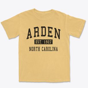 Arden North Carolina Classic Established Premium Heavyweight T-shirt