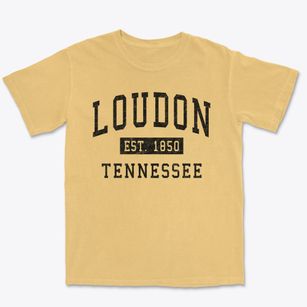 Loudon Tennessee Classic Established Premium Heavyweight T-shirt