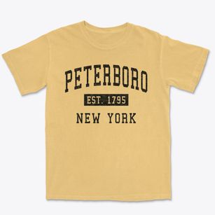 Peterboro New York Classic Established Premium Heavyweight T-shirt