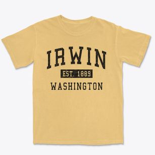 Irwin Washington Classic Established Premium Heavyweight T-shirt
