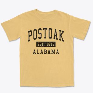 Postoak Alabama Classic Established Premium Heavyweight T-shirt