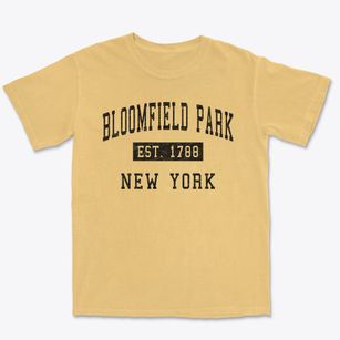 Bloomfield Park New York Classic Established Premium Heavyweight T-shirt