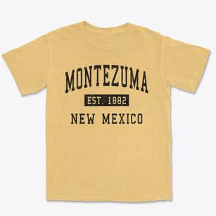 Montezuma New Mexico Classic Established Premium Heavyweight T-shirt