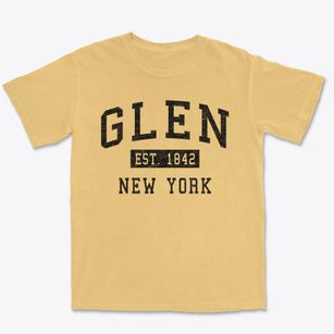 Glen New York Classic Established Premium Heavyweight T-shirt