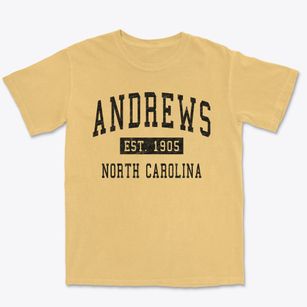 Andrews North Carolina Classic Established Premium Heavyweight T-shirt