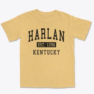 Harlan Kentucky Classic Established Premium Heavyweight T-shirt