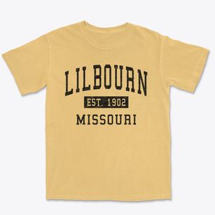 Lilbourn Missouri Classic Established Premium Heavyweight T-shirt