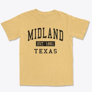 Midland Texas Classic Established Premium Heavyweight T-shirt