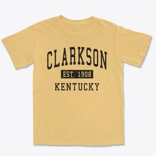 Clarkson Kentucky Classic Established Premium Heavyweight T-shirt