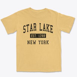 Star Lake New York Classic Established Premium Heavyweight T-shirt