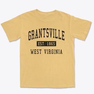 Grantsville West Virginia Classic Established Premium Heavyweight T-shirt