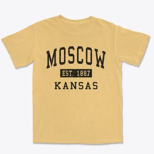 Moscow Kansas Classic Established Premium Heavyweight T-shirt