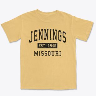 Jennings Missouri Classic Established Premium Heavyweight T-shirt