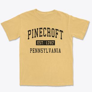 Pinecroft Pennsylvania Classic Established Premium Heavyweight T-shirt