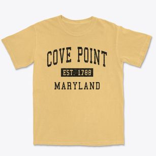 Cove Point Maryland Classic Established Premium Heavyweight T-shirt