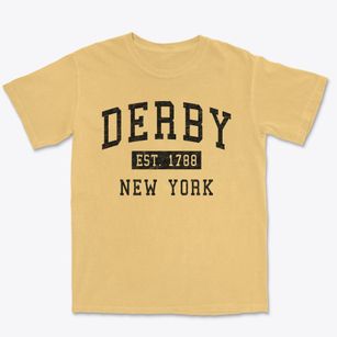 Derby New York Classic Established Premium Heavyweight T-shirt