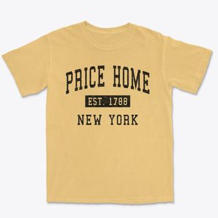 Price Home New York Classic Established Premium Heavyweight T-shirt