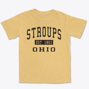 Stroups Ohio Classic Established Premium Heavyweight T-shirt