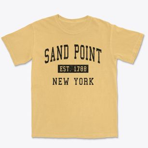 Sand Point New York Classic Established Premium Heavyweight T-shirt